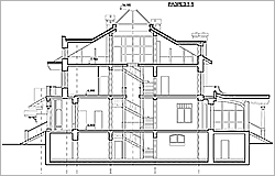 Разрез 1-1