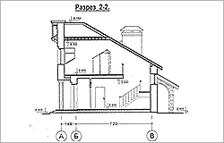 Разрез 1-1